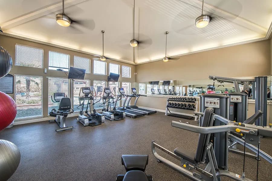 24-hour fitness center at Western Station at Fossil Creek